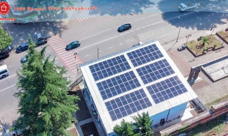 (Georgian) ფოტოელექტრული სადგური ზესტაფონის ახალგაზრდული ჰაბისთვის